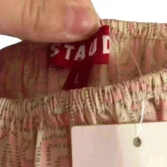 STAUD Long Sleeve Peplum Jules Top Size Large NWT - Picture 8 of 11